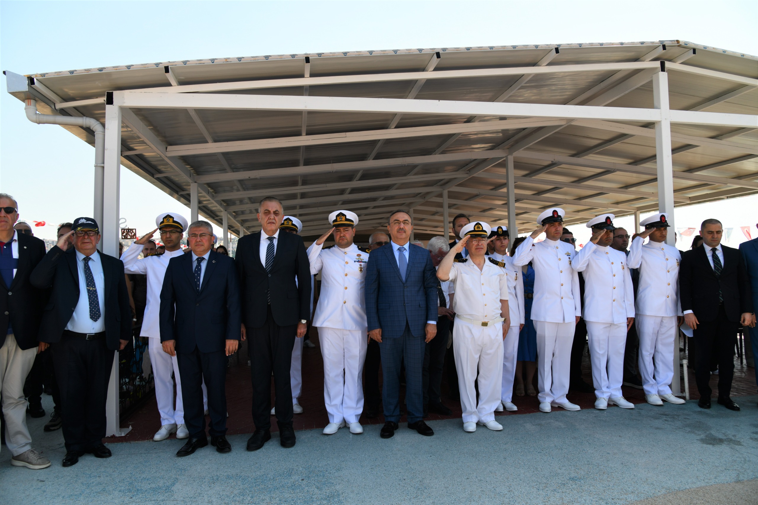 1 Temmuz Denizcilik ve Kabotaj Bayramı Münasebetiyle Tören Düzenlendi
