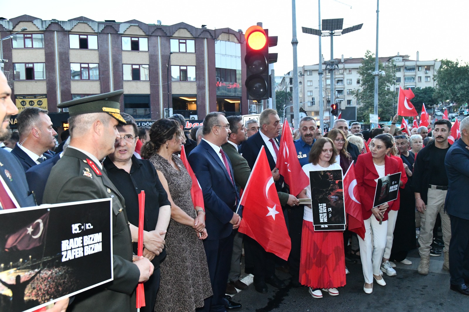 15 Temmuz Demokrasi ve Milli Birlik Kortej Yürüyüşü Gerçekleştirildi