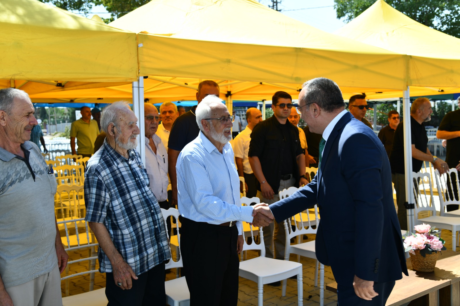 Çorlu İlçemizde Yaptırılacak Olan 16 Derslikli Ortaokulun Temeli Atıldı