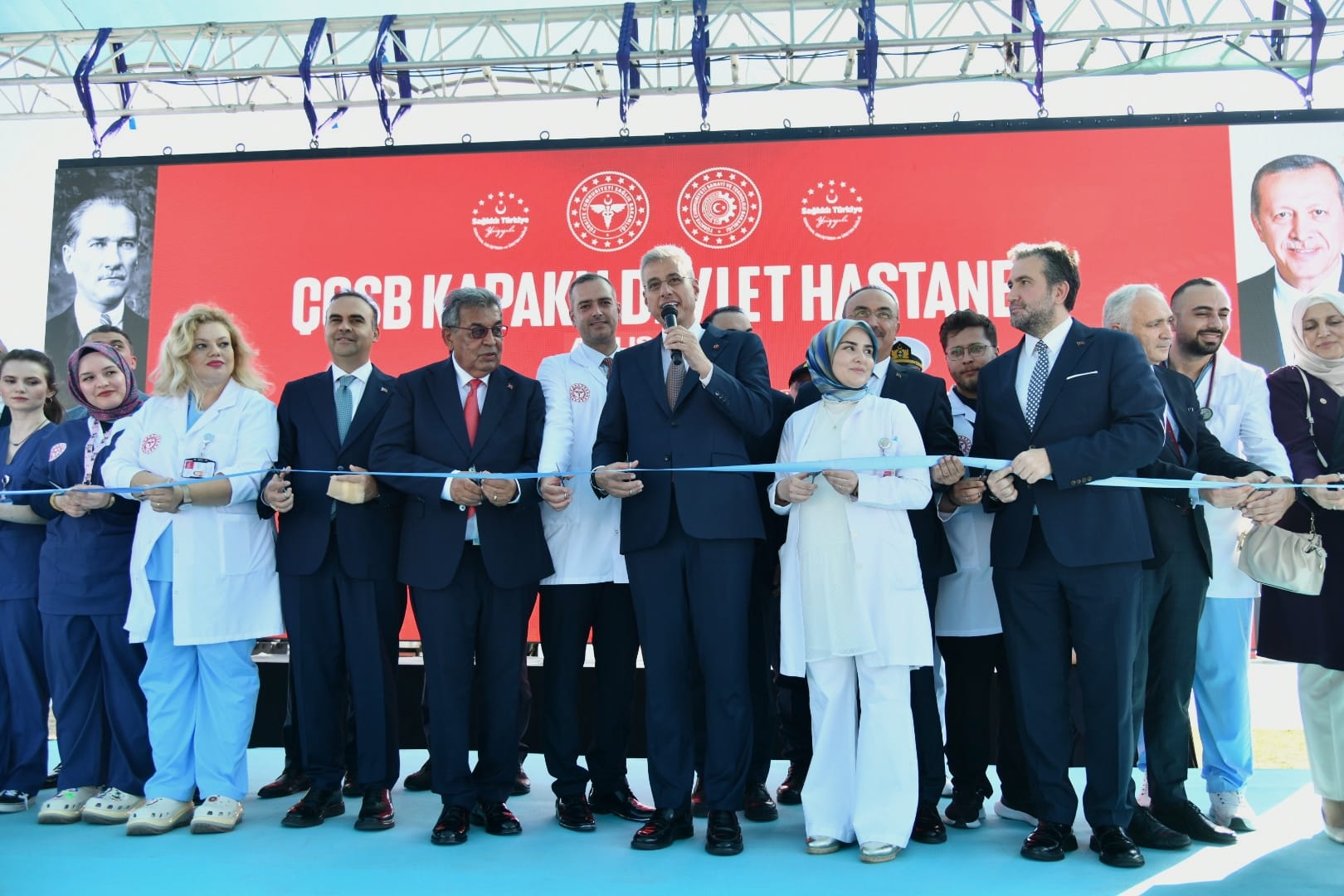 ÇOSB Kapaklı Devlet Hastanesi Açılış Töreni Gerçekleştirildi
