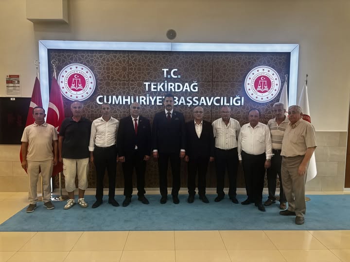 Kastamonululardan Tekirdağ Cumhuriyet Başsavcısı Bilgehan Yücel’e Hayırlı Olsun Ziyareti