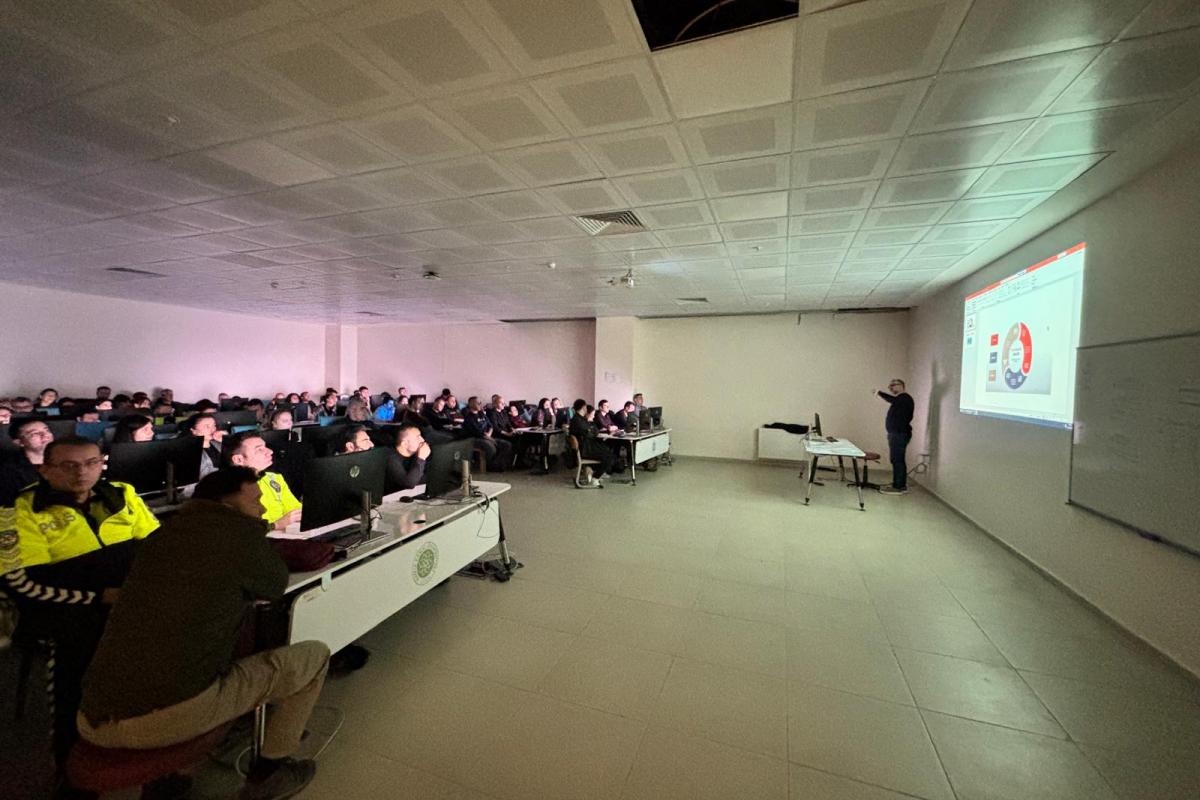 NAKSEM, TEKİRDAĞ İL EMNİYET MÜDÜRLÜĞÜ PERSONELİNE YÖNELİK “İNFOGRAFİK EĞİTİMİ” DÜZENLEDİ