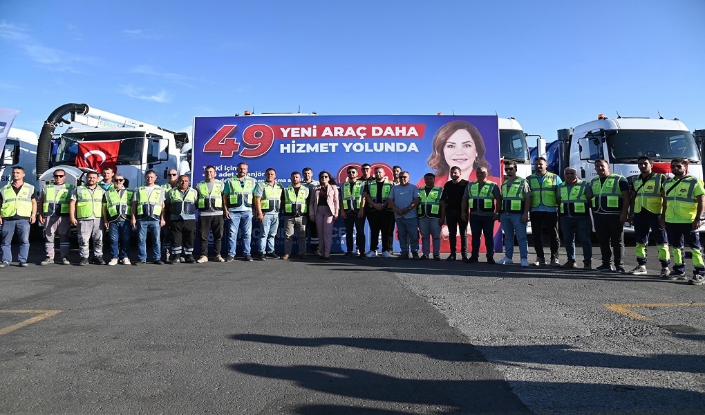 TEKİRDAĞ'IN HİZMET FİLOSU 49 YENİ ARAÇLA GÜÇLENDİ