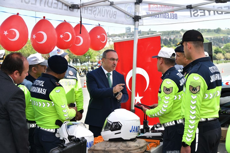 Trafik Haftası Münasebetiyle Sahil Dolgu Alanı’nda Etkinlik Düzenlendi